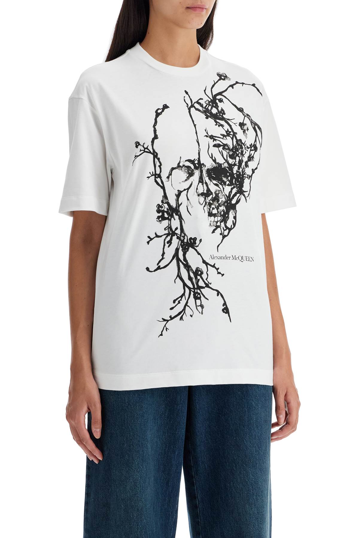 ALEXANDER MCQUEEN "oversized cherry blossom