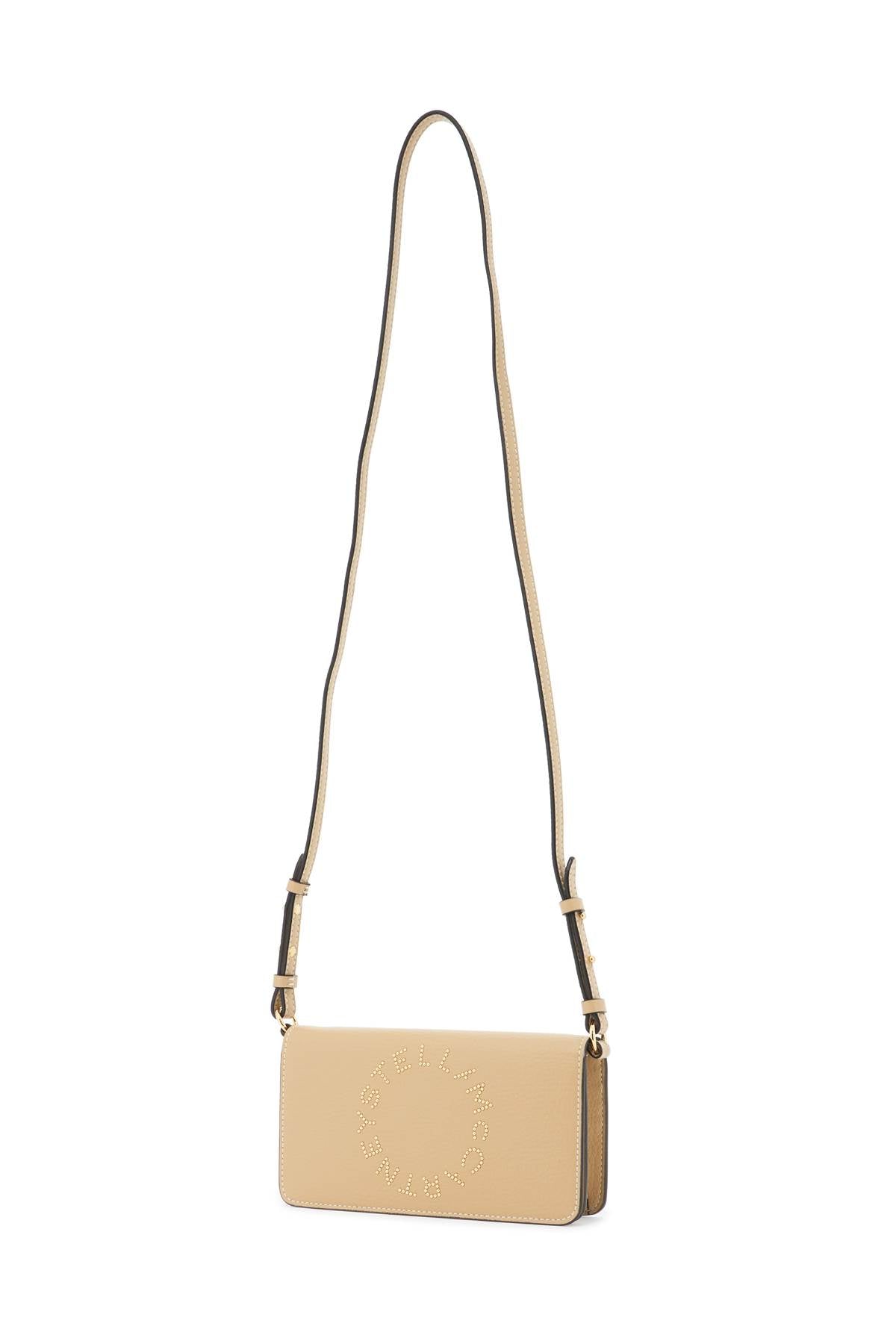 STELLA McCARTNEY mini shoulder bag with logo print