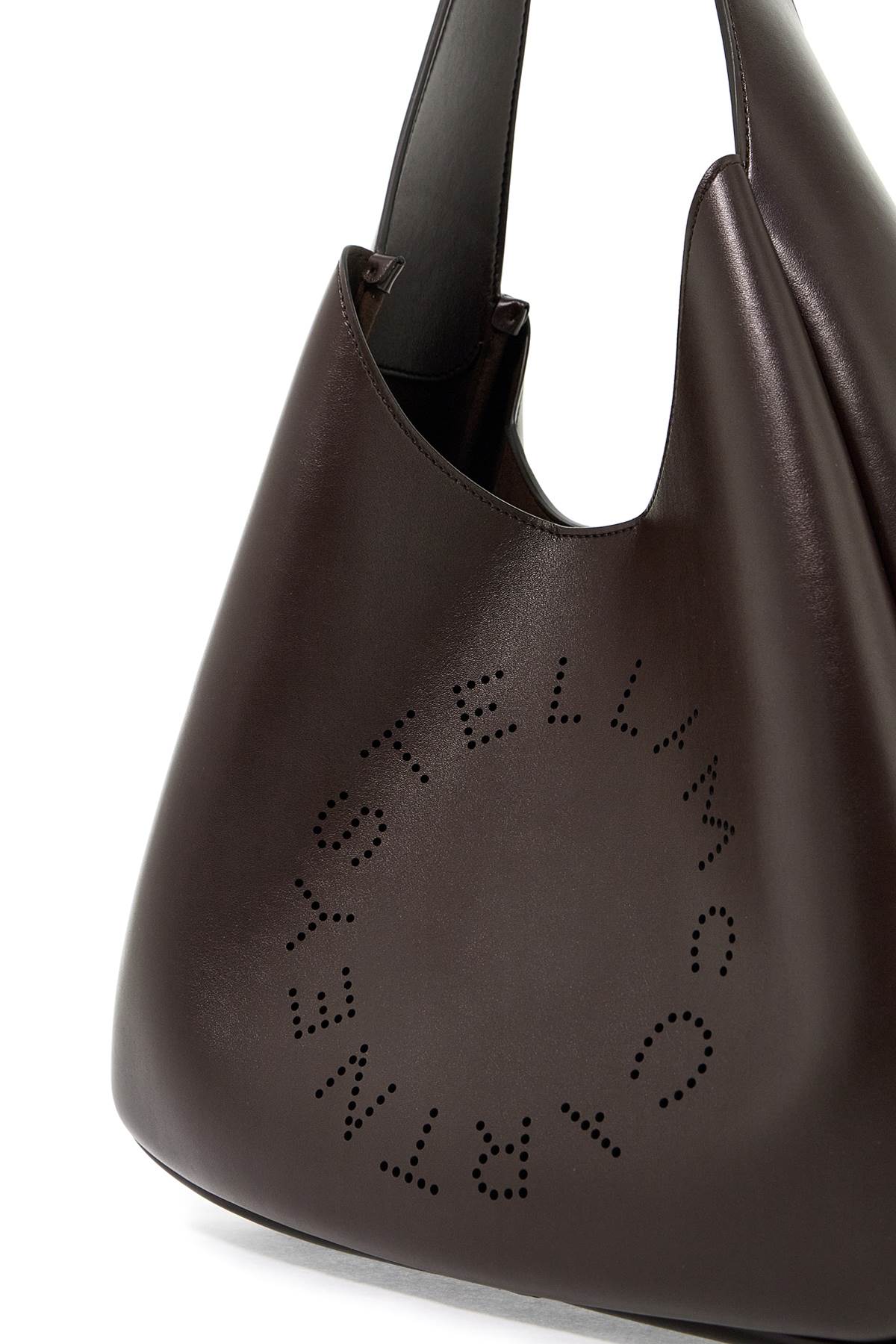 STELLA McCARTNEY square stella logo tote bag