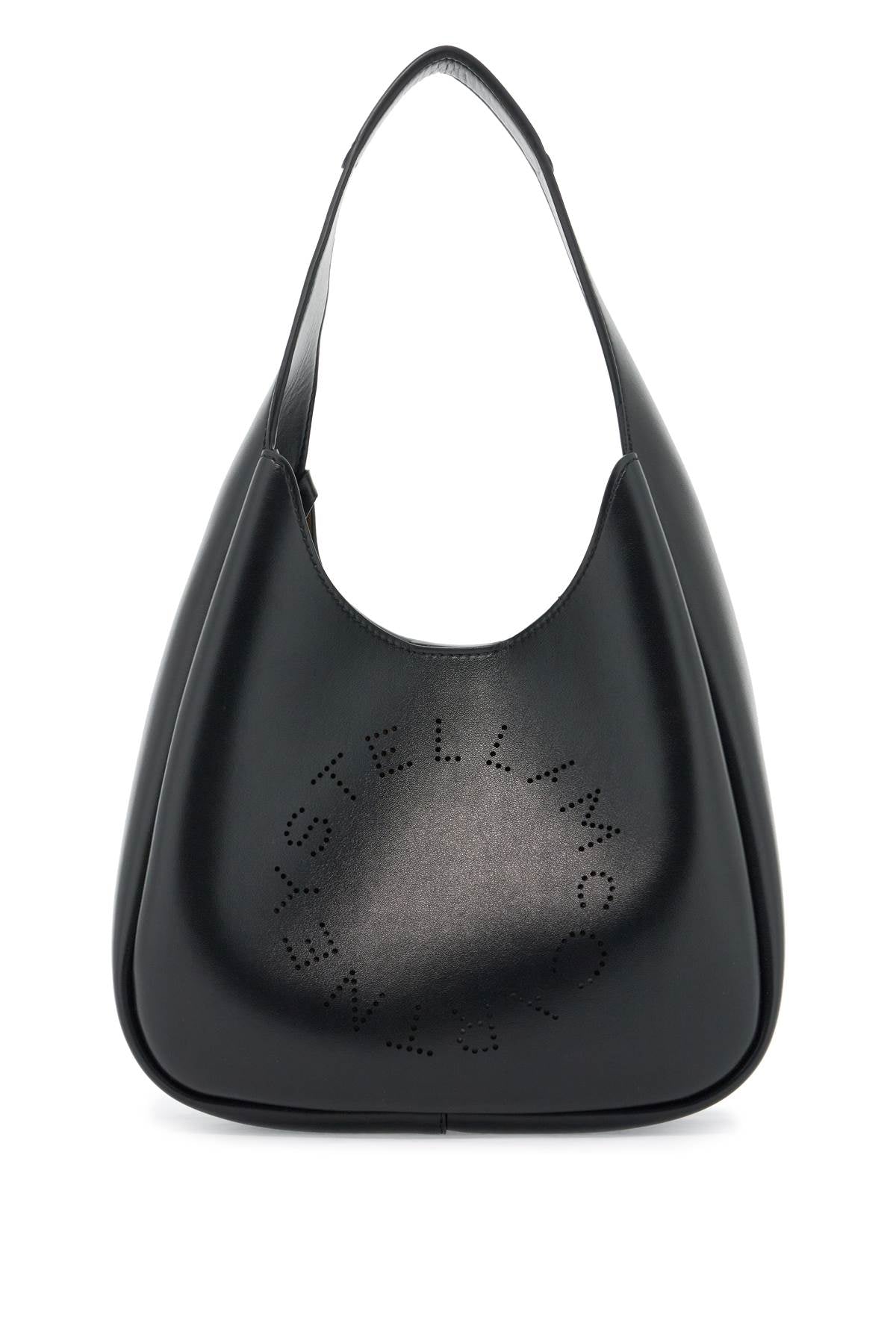 STELLA McCARTNEY soft hobo tote bag with logo branding