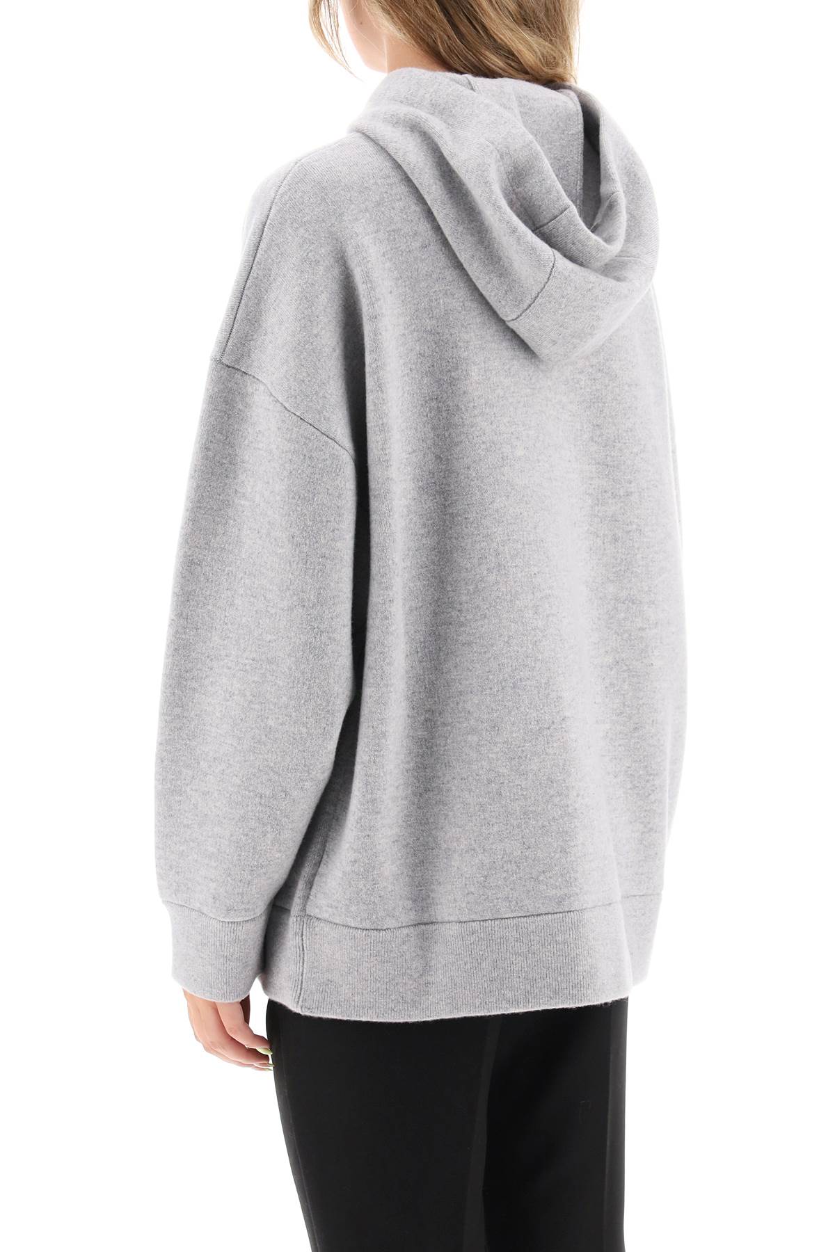 BURBERRY 'cristiana' cashmere blend hoodie