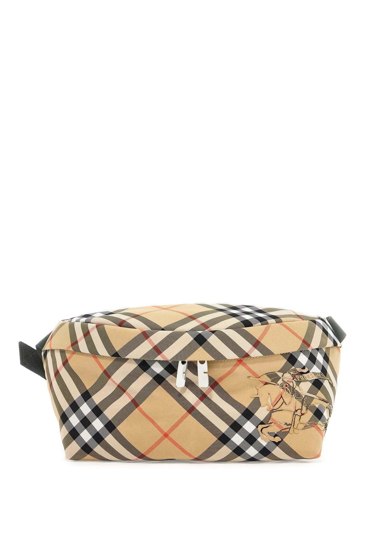 BURBERRY check marsupial