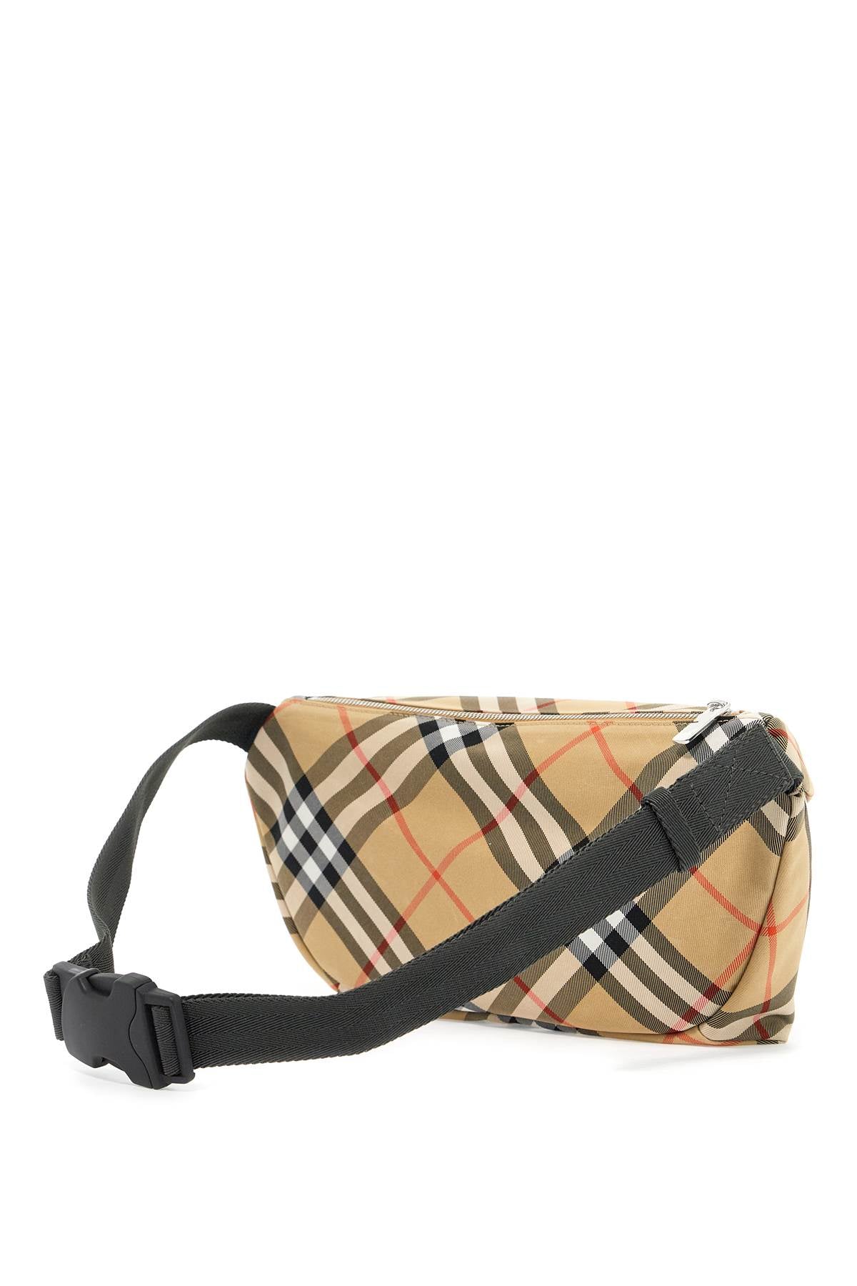 BURBERRY check marsupial