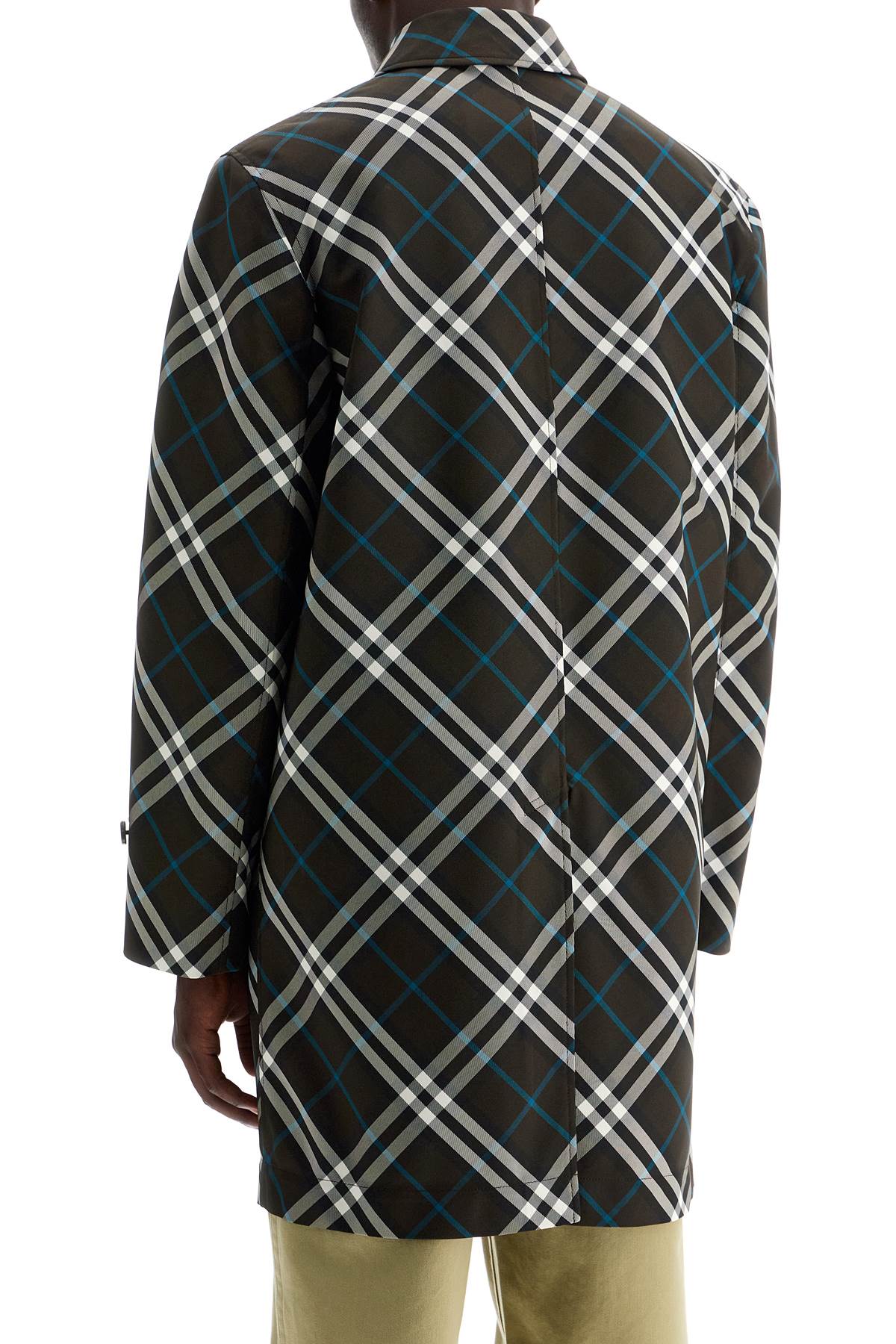 BURBERRY ered

"checkered nylon car coat