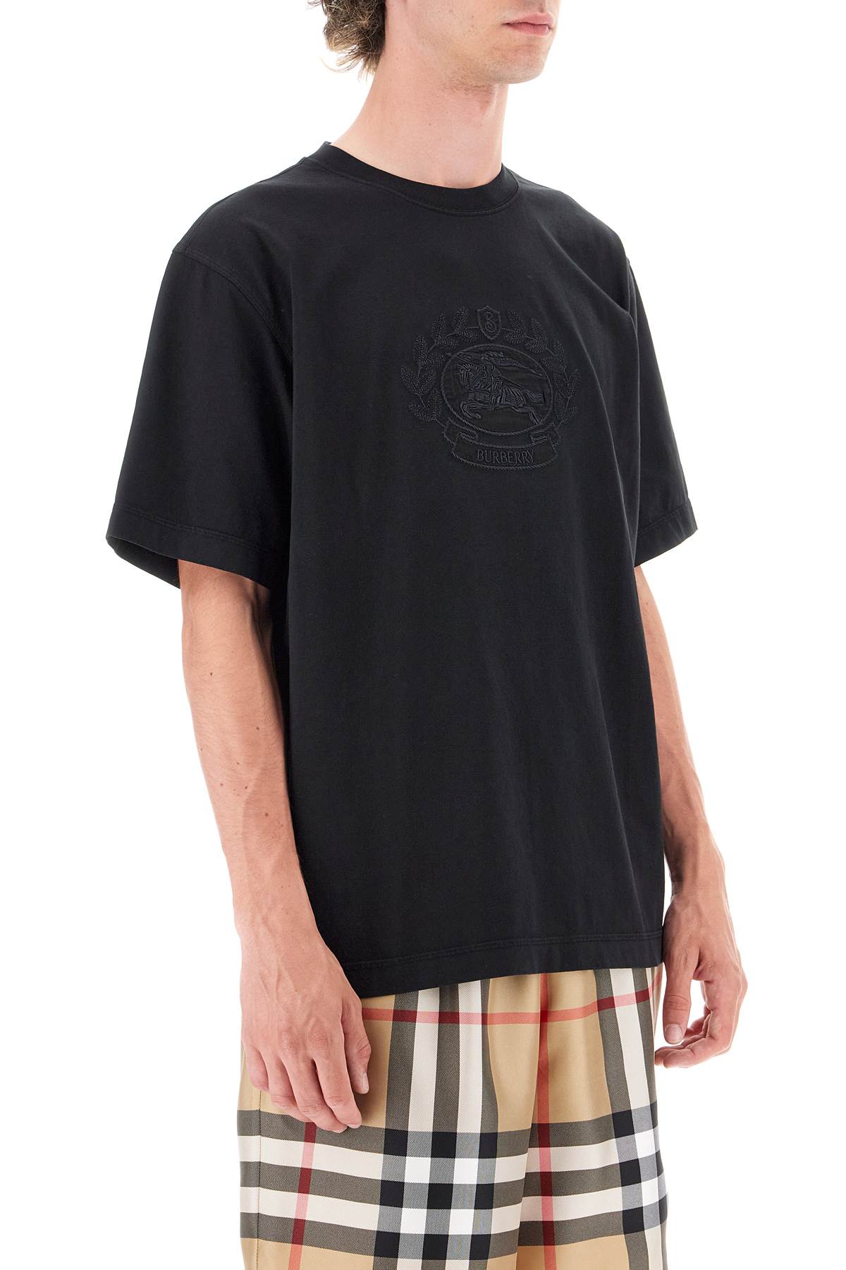 BURBERRY "ekd emblem t-shirt