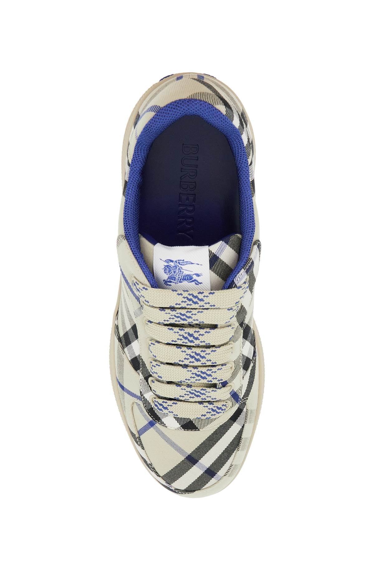 BURBERRY terrace check sneakers