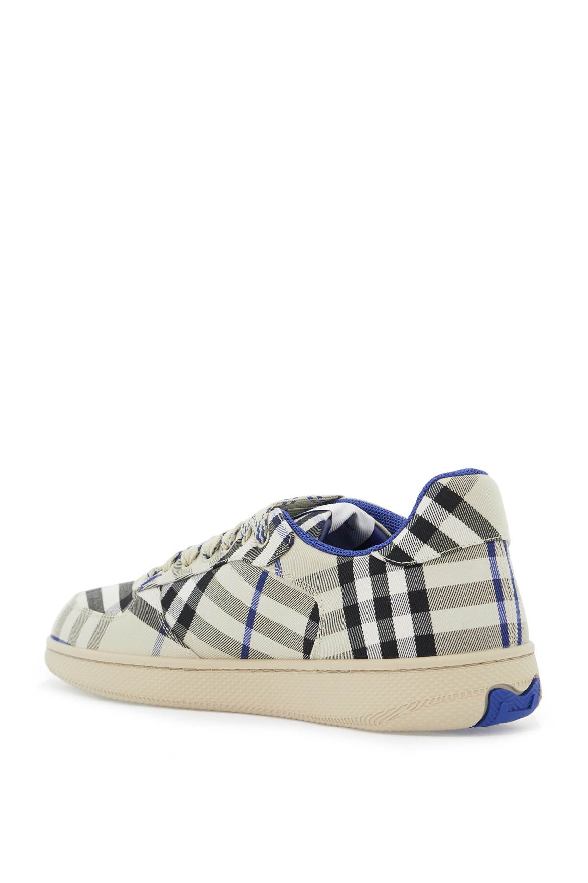 BURBERRY terrace check sneakers