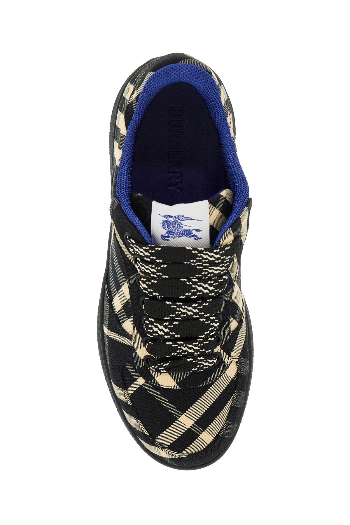 BURBERRY terrace check sneakers