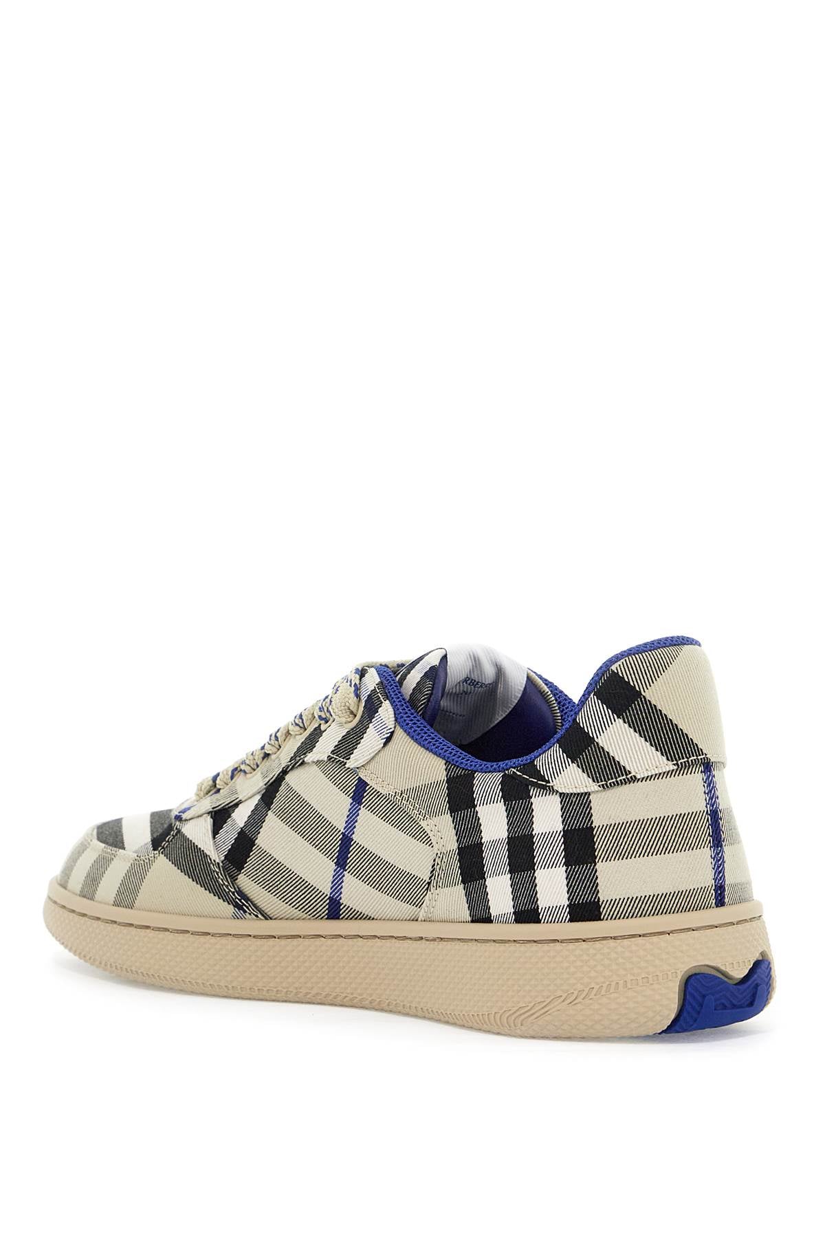 BURBERRY terrace check sneakers