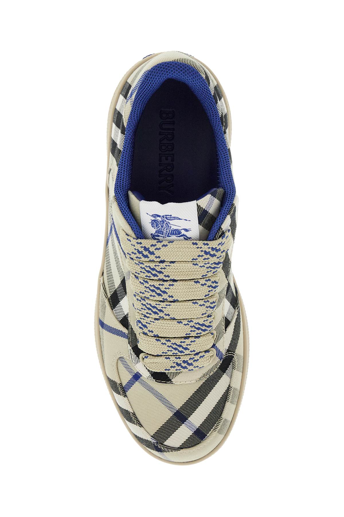 BURBERRY terrace check sneakers