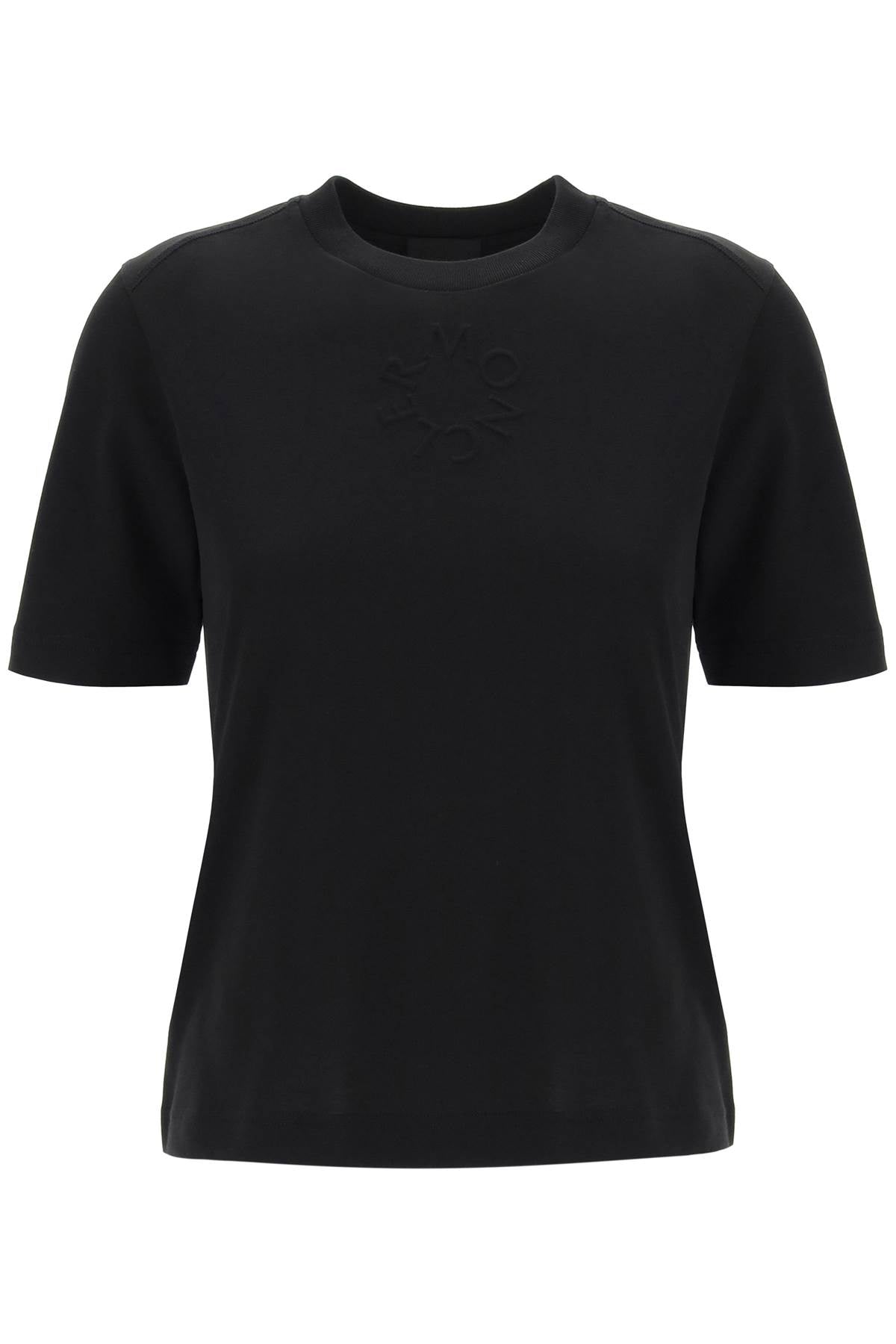 MONCLER embossed logo t-shirt