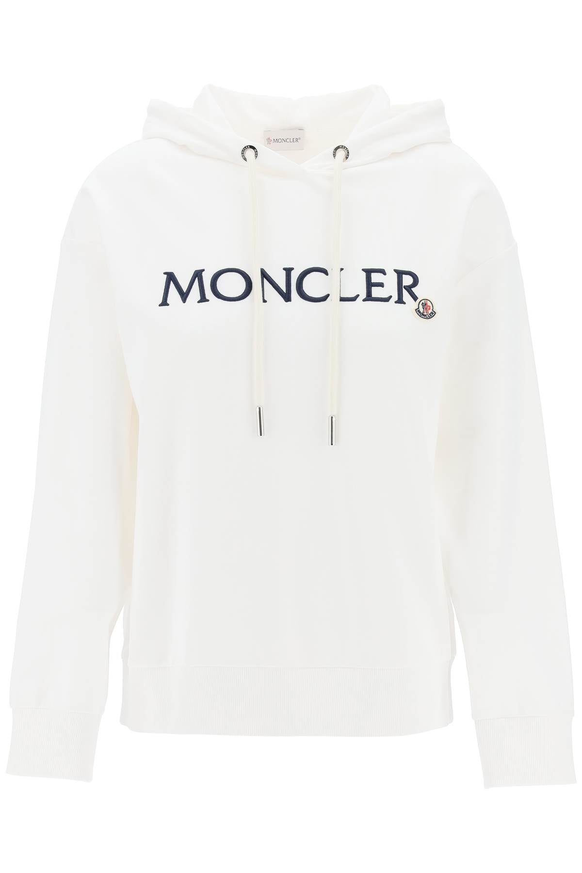 MONCLER hooded sweatshirt with embroidered logo