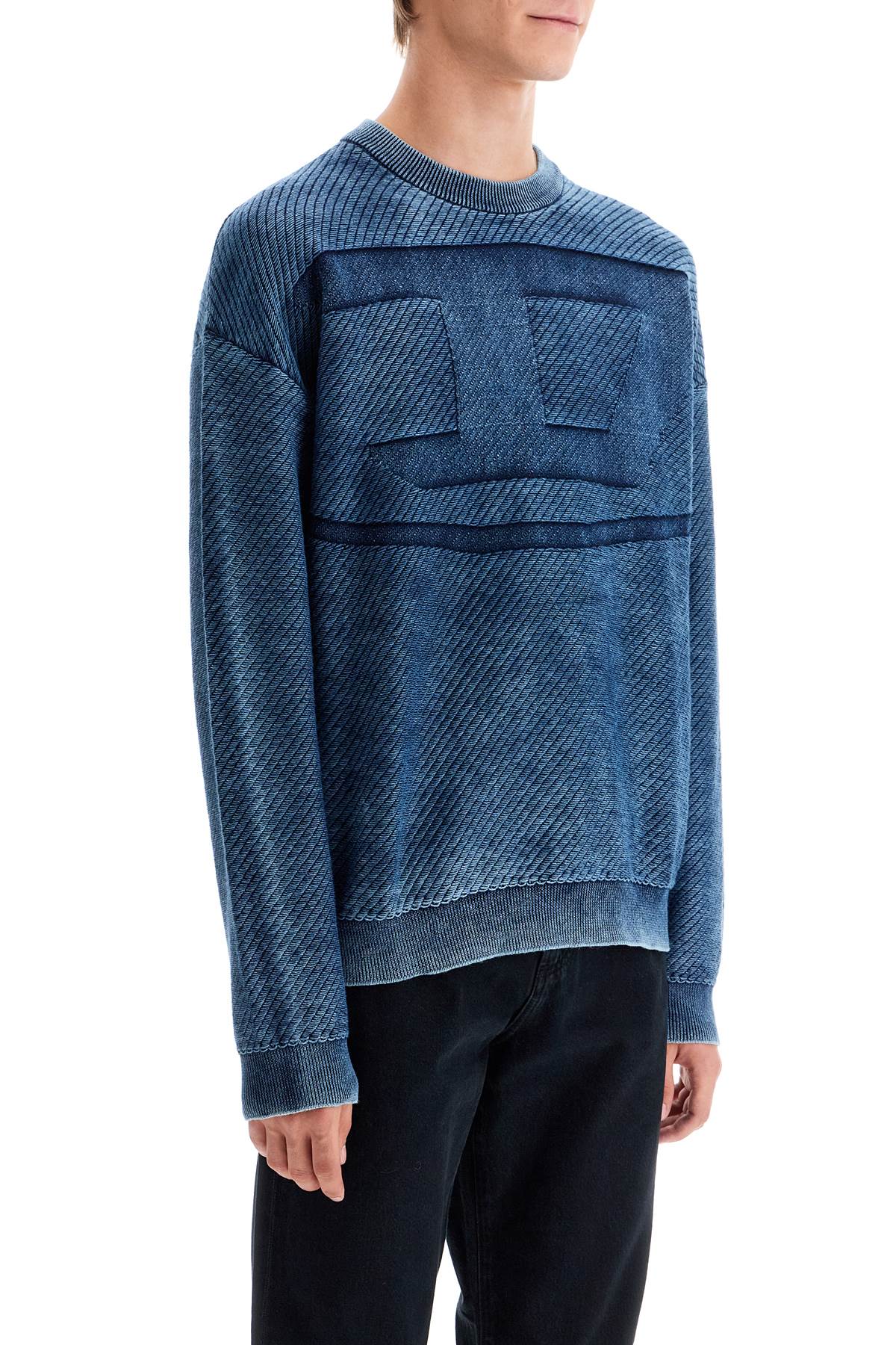 DIESEL k-klevery pullover with oval