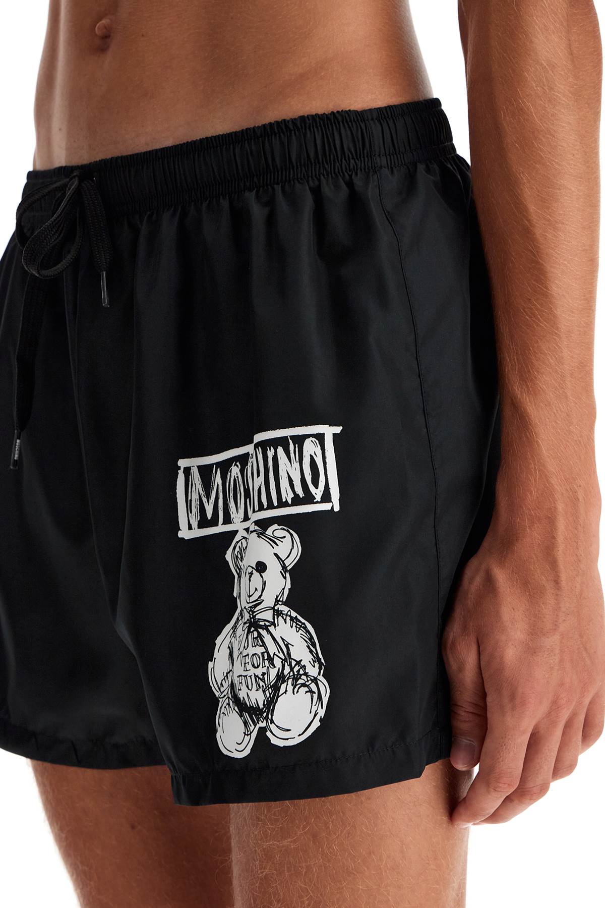 MOSCHINO "sea print boxer shorts for