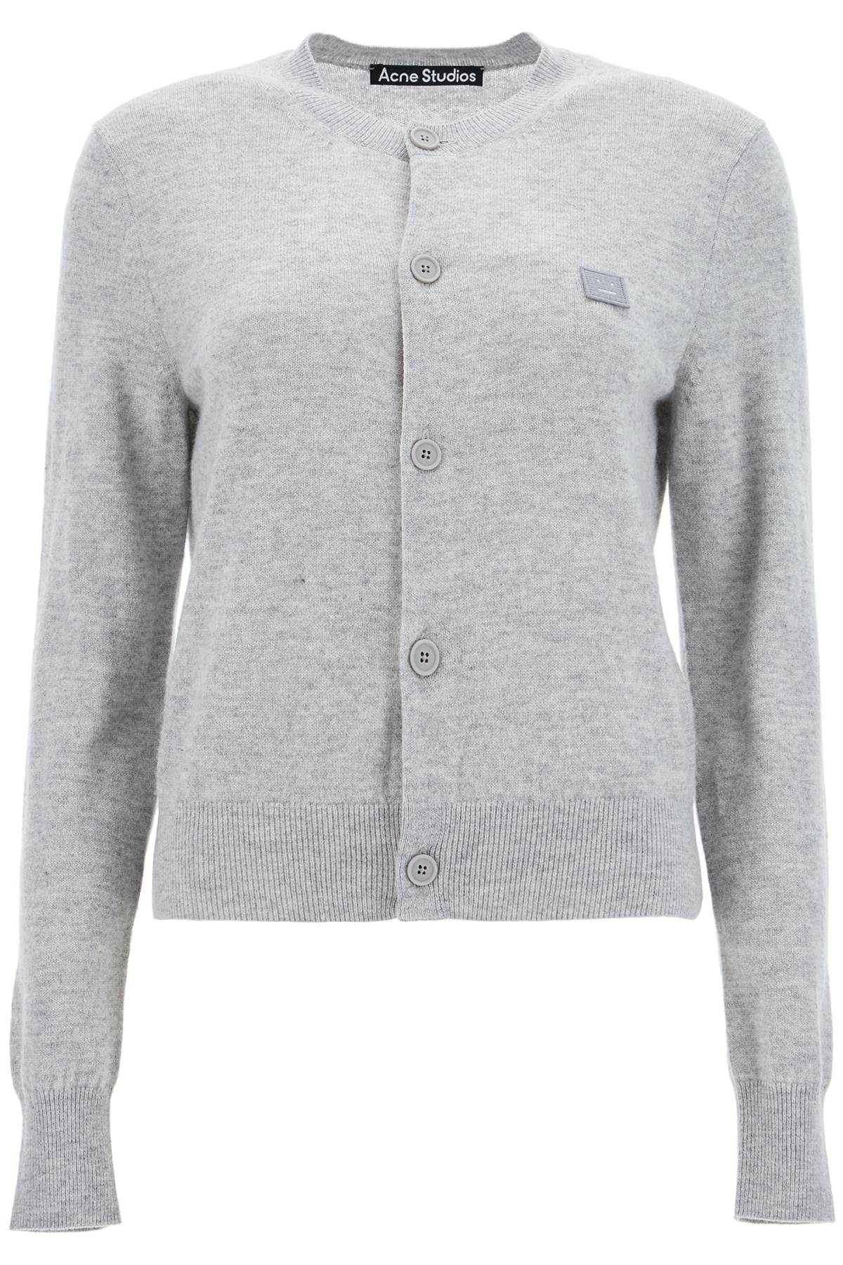 ACNE STUDIOS wool crewneck cardigan