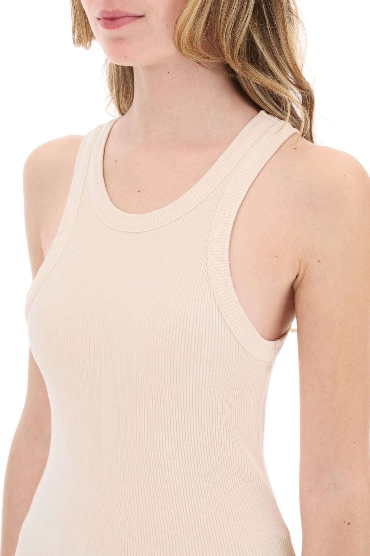 AGOLDE "ribbed sleeveless top b