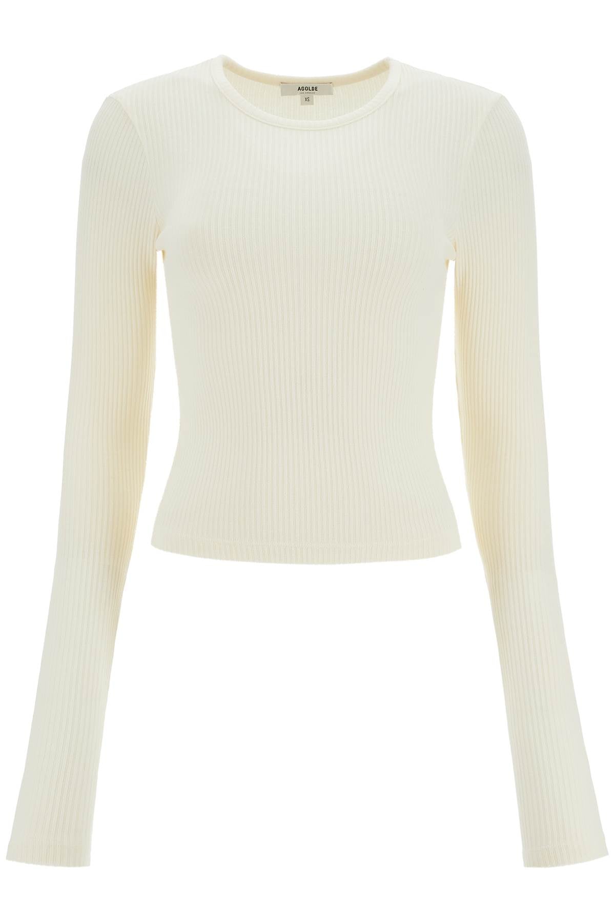 AGOLDE fitted long-sleeved top by