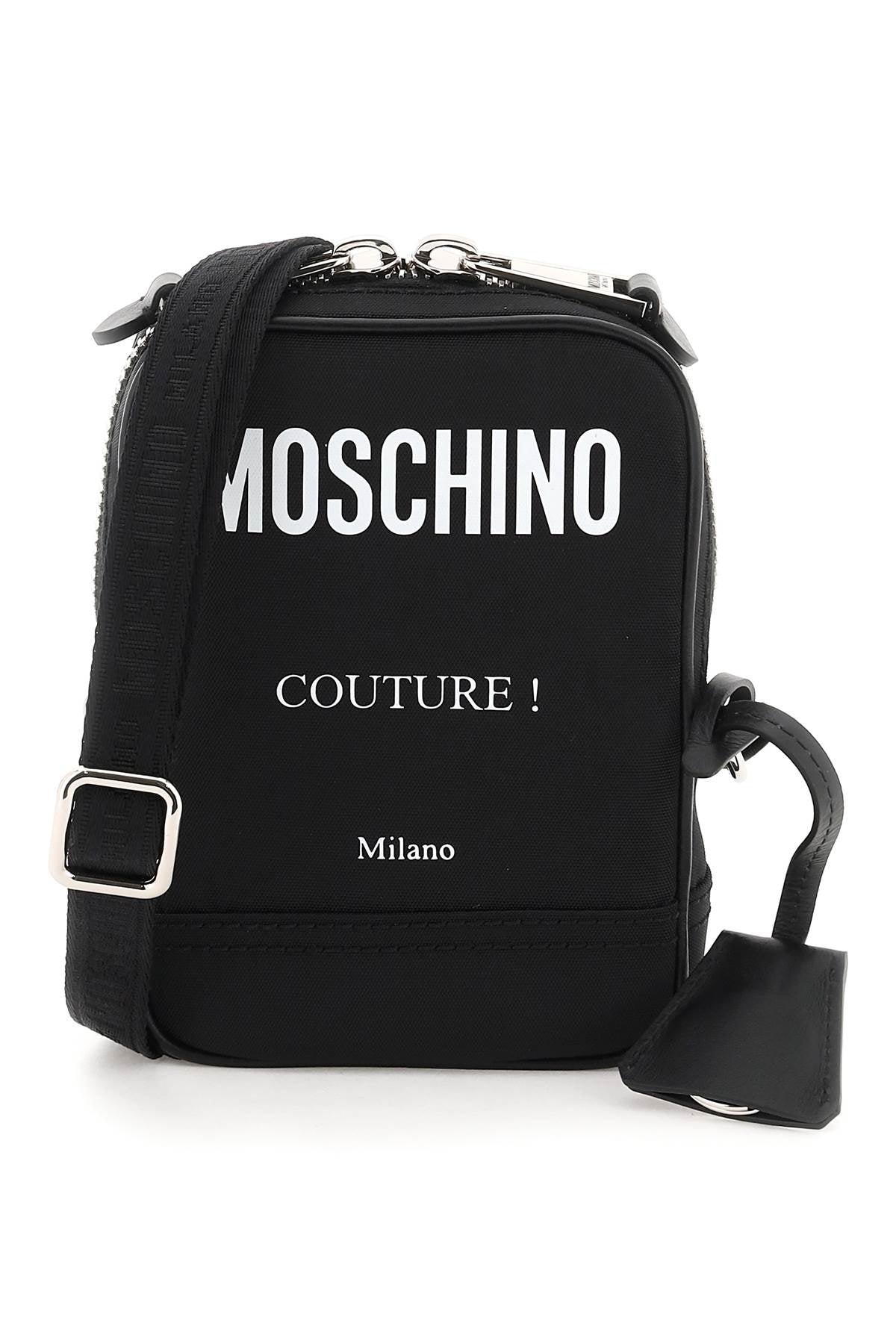 MOSCHINO nylon crossbody bag