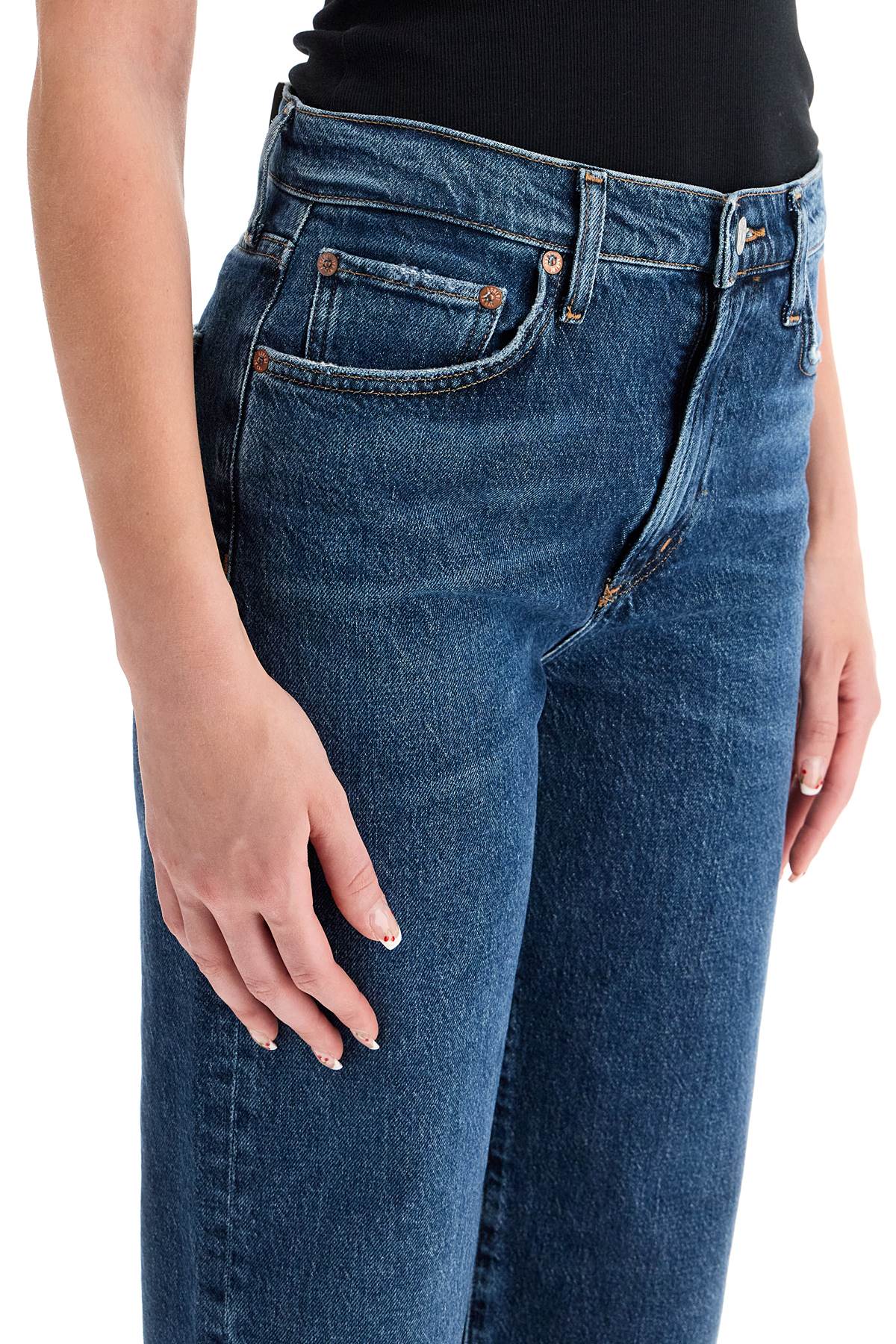 AGOLDE straight harper jeans for women