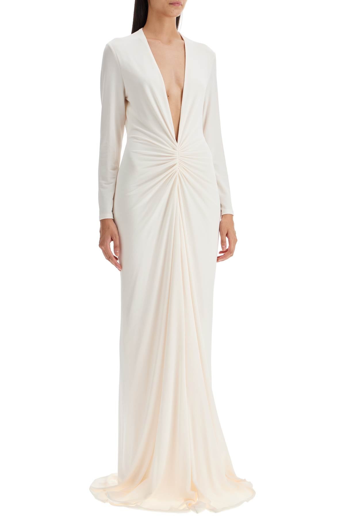 TOM FORD long stretch jersey evening dress