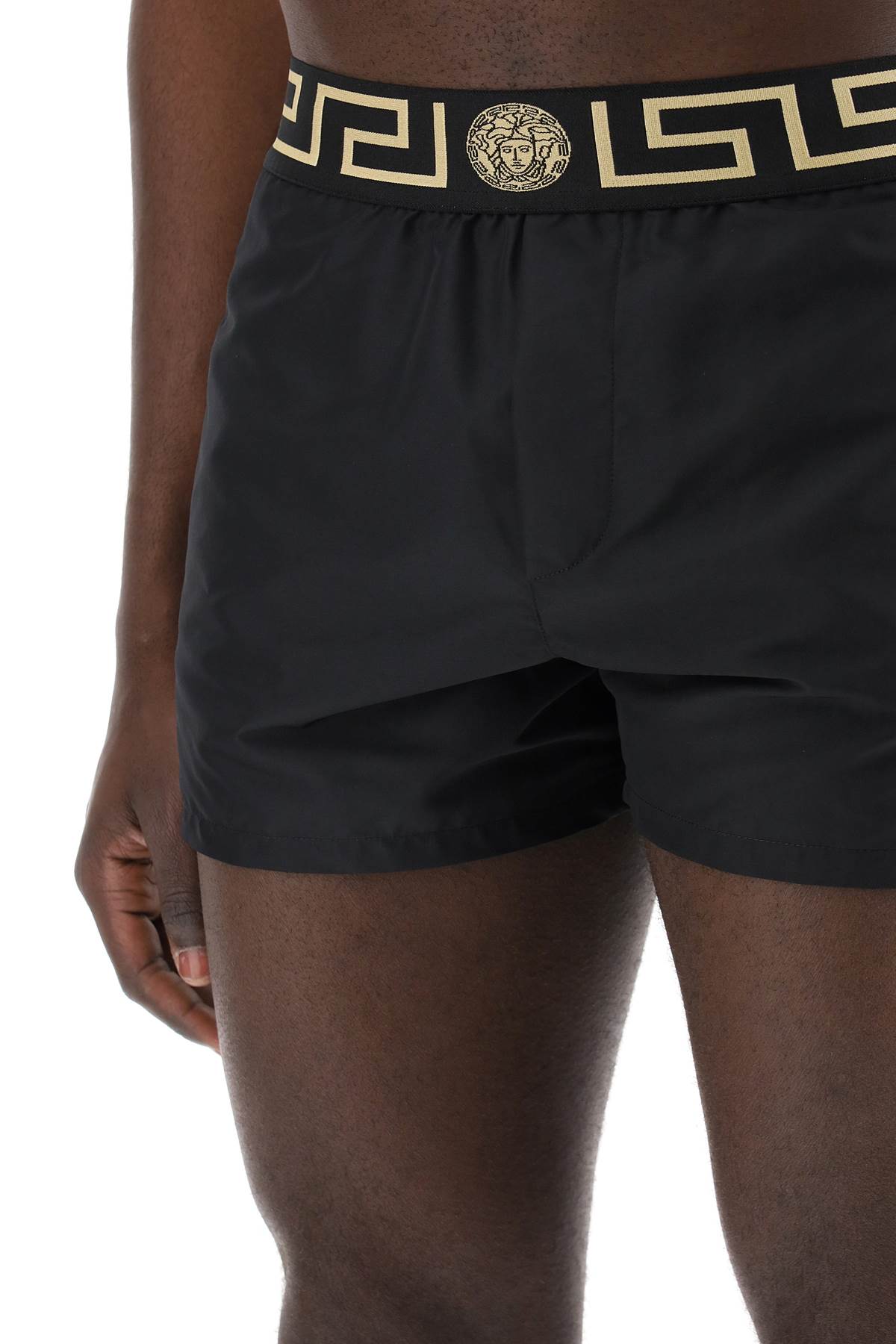 VERSACE greek sea bermuda shorts for