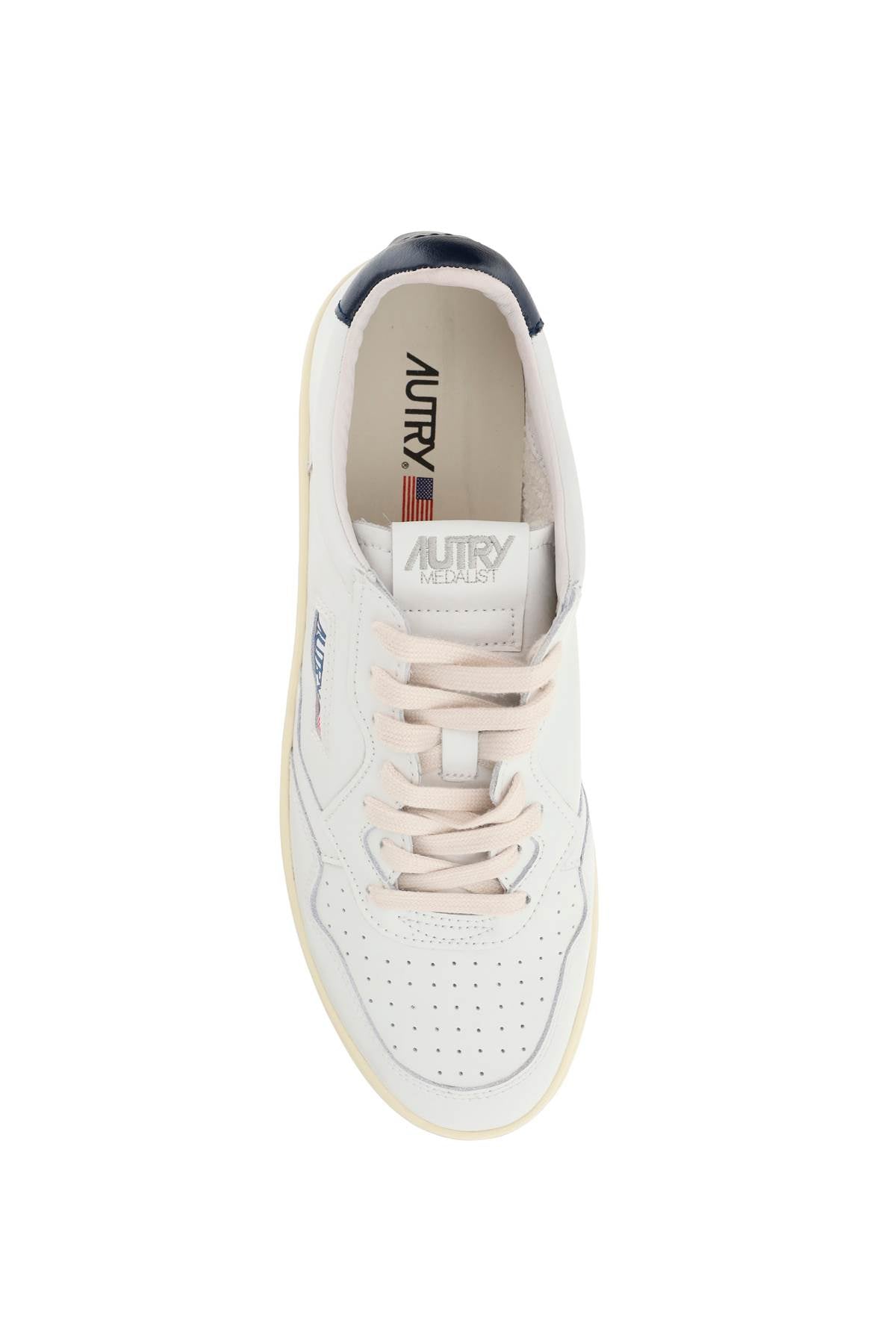 AUTRY leather medalist low sneakers