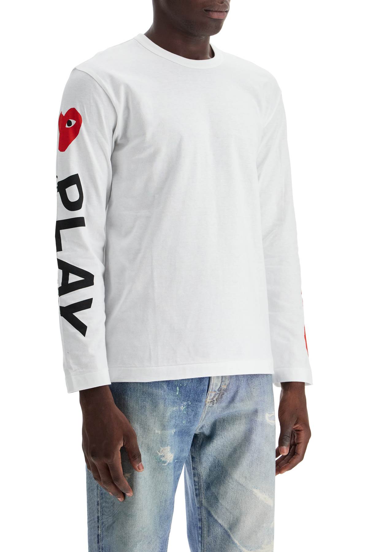 COMME DES GARCONS PLAY long-sleeved t-shirt for men