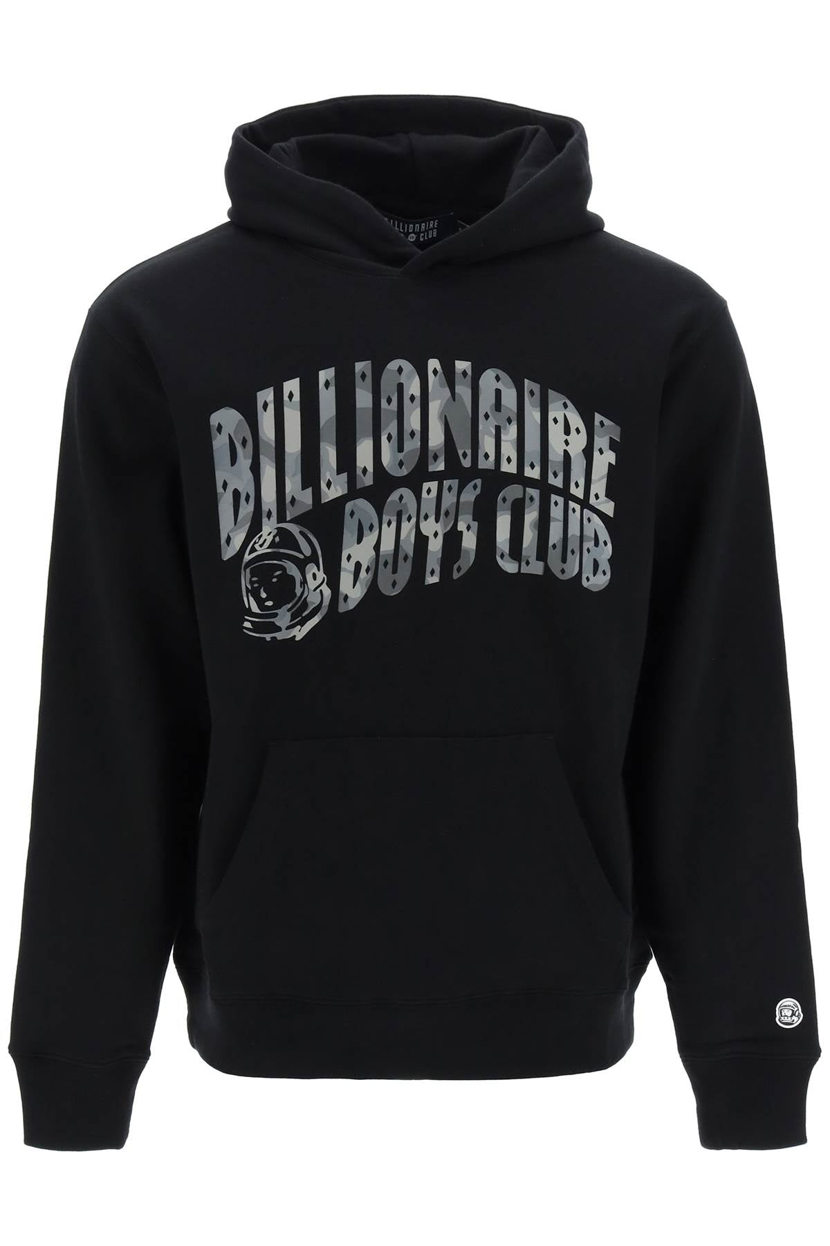 BILLIONAIRE BOYS CLUB 'camo arch logo popover hood' hoodie