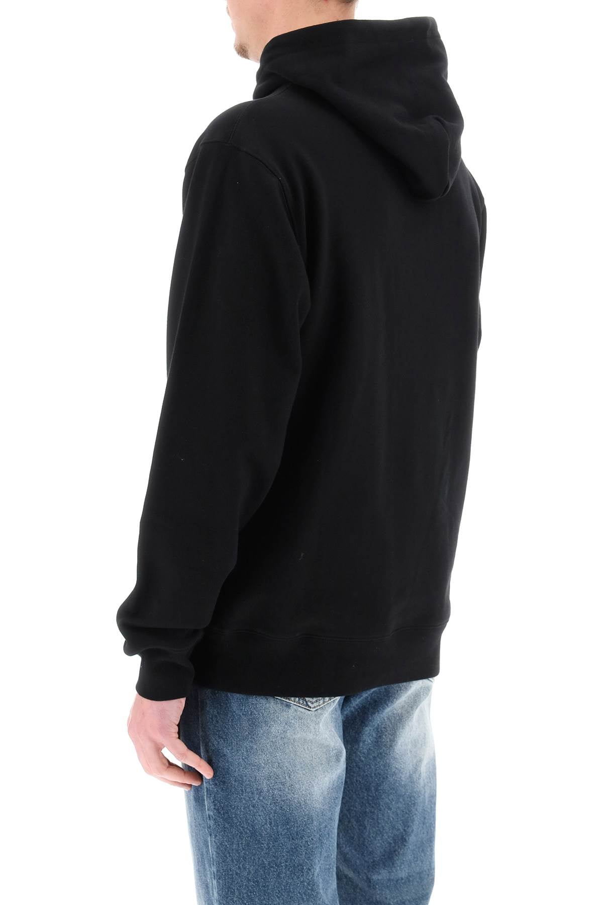 BILLIONAIRE BOYS CLUB 'camo arch logo popover hood' hoodie