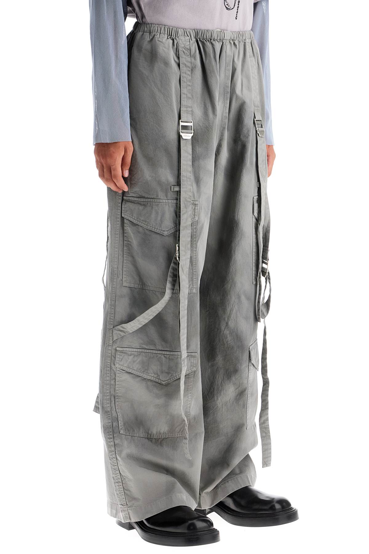 ACNE STUDIOS dyed effect cargo pants