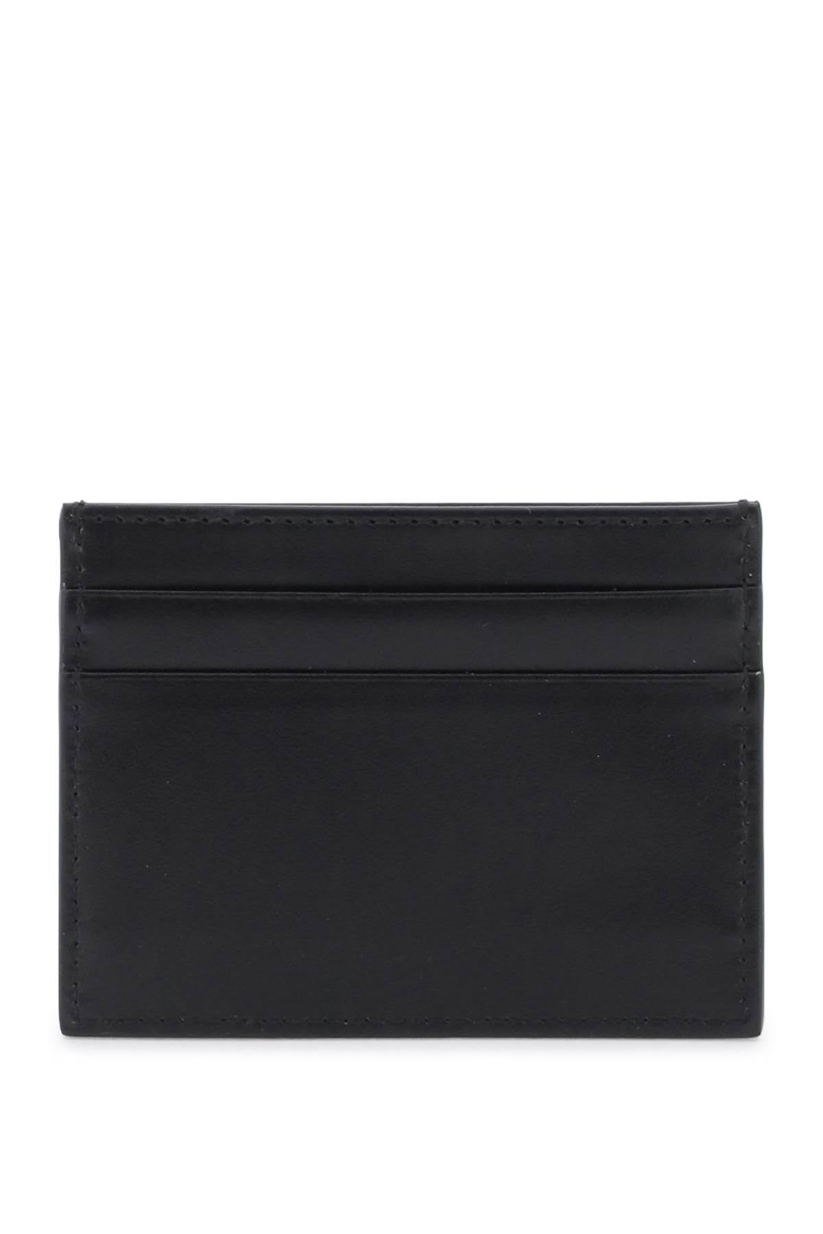 DOLCE & GABBANA logo leather cardholder