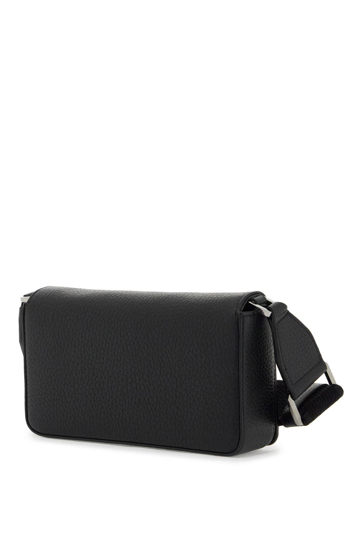 DOLCE & GABBANA mini leather crossbody bag with shoulder strap.