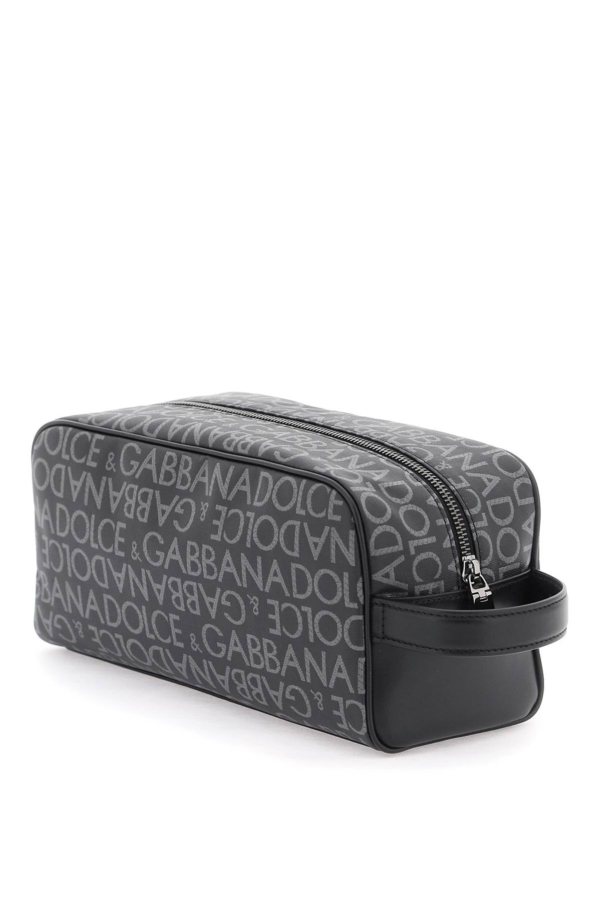 DOLCE & GABBANA coated jacquard vanity case