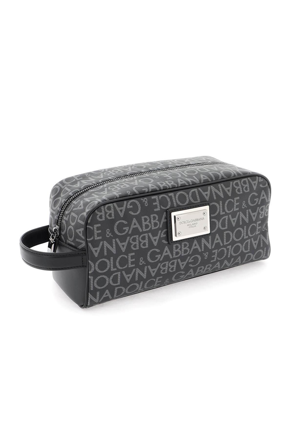 DOLCE & GABBANA coated jacquard vanity case