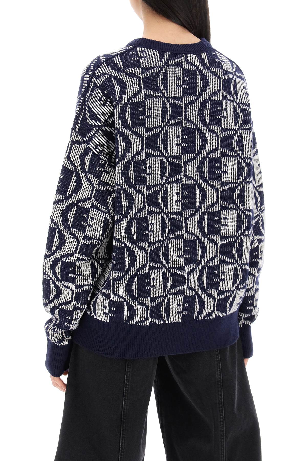 ACNE STUDIOS crewneck jacquard face