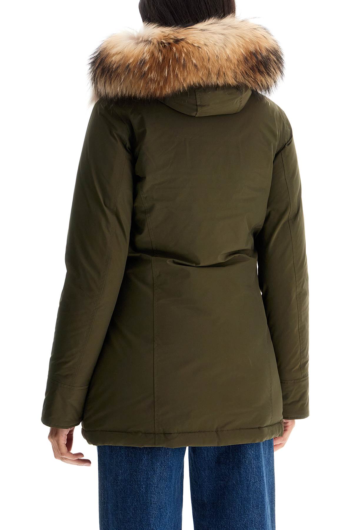 WOOLRICH luxury arctic parka with fur