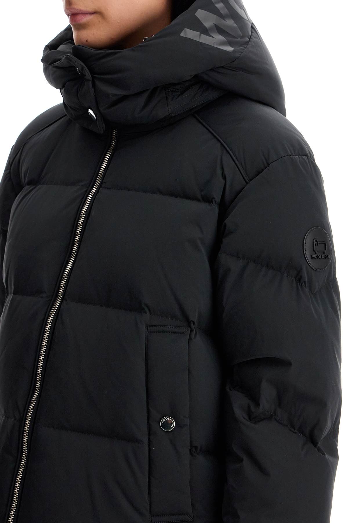 WOOLRICH short alsea down jacket