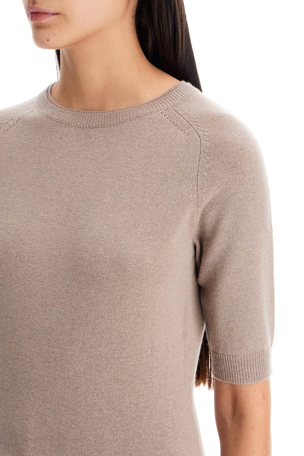 MAX MARA LEISURE 'wool and cashmere knit top 'c