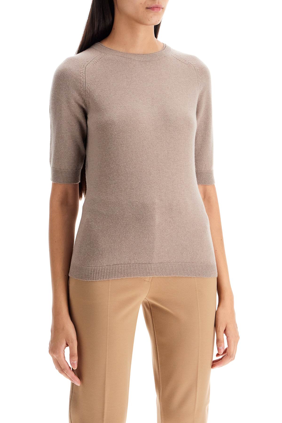 MAX MARA LEISURE 'wool and cashmere knit top 'c