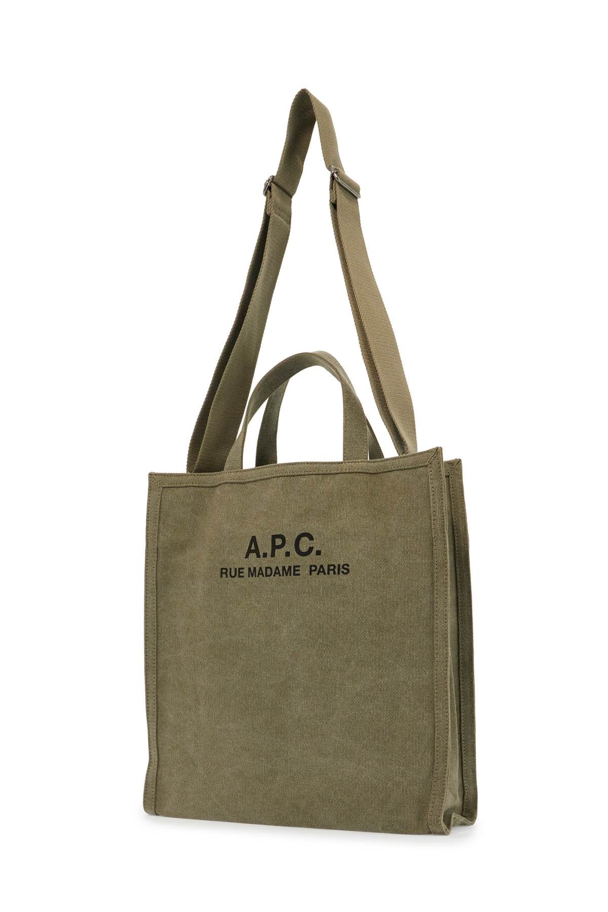 A.P.C. récupération canvas shopping bag