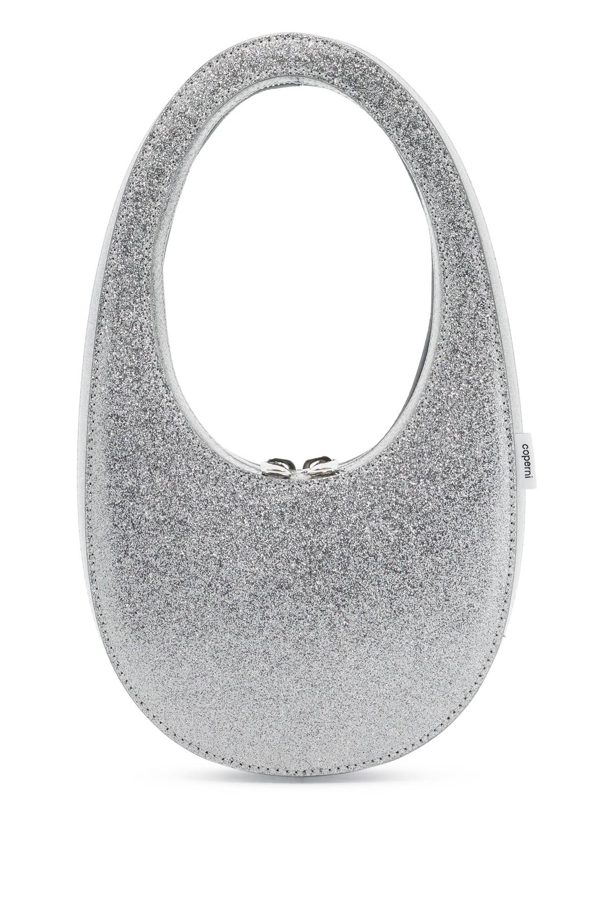 COPERNI glittered swipe mini hobo bag