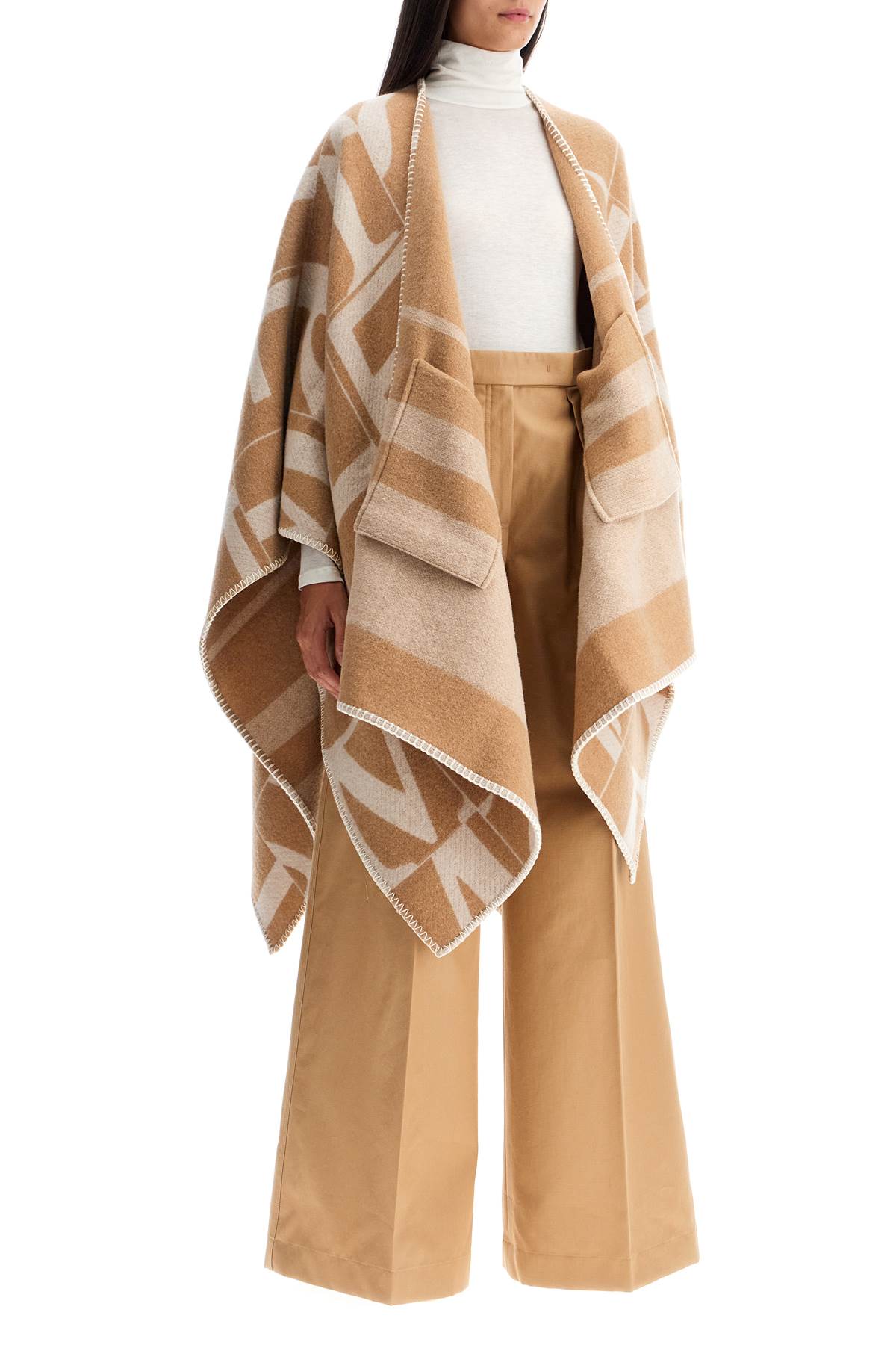 MAX MARA LEISURE reversible deremi cape