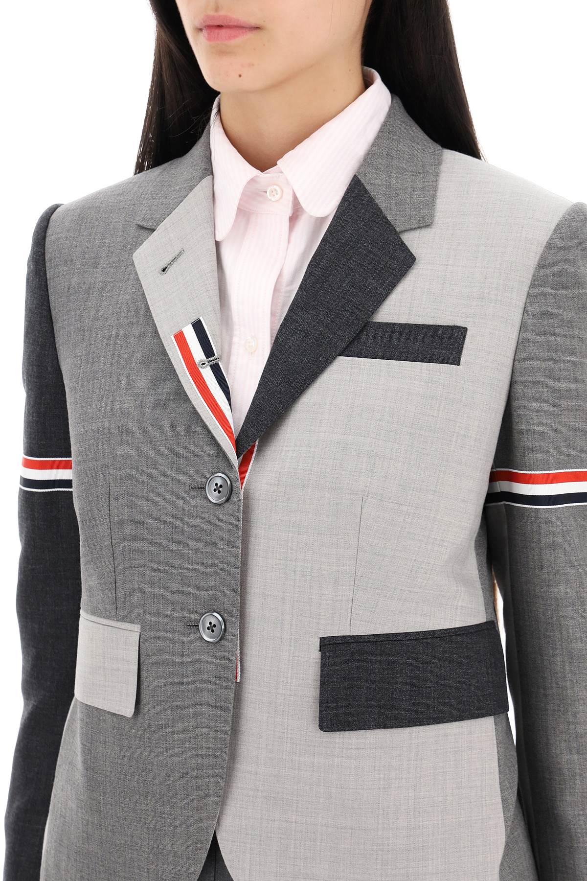 THOM BROWNE "blazer fit 3 in funmix