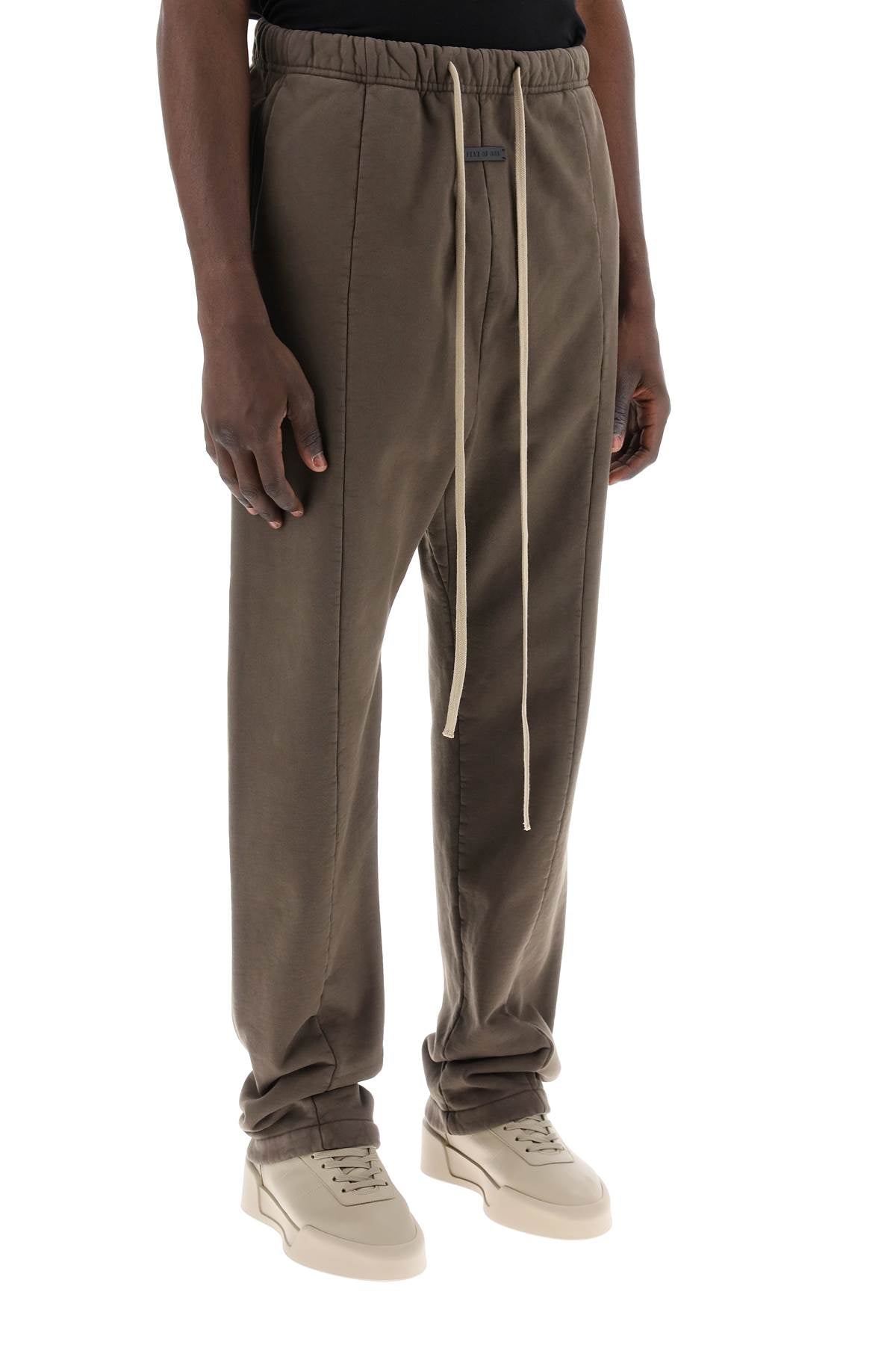 FEAR OF GOD "brushed cotton joggers for