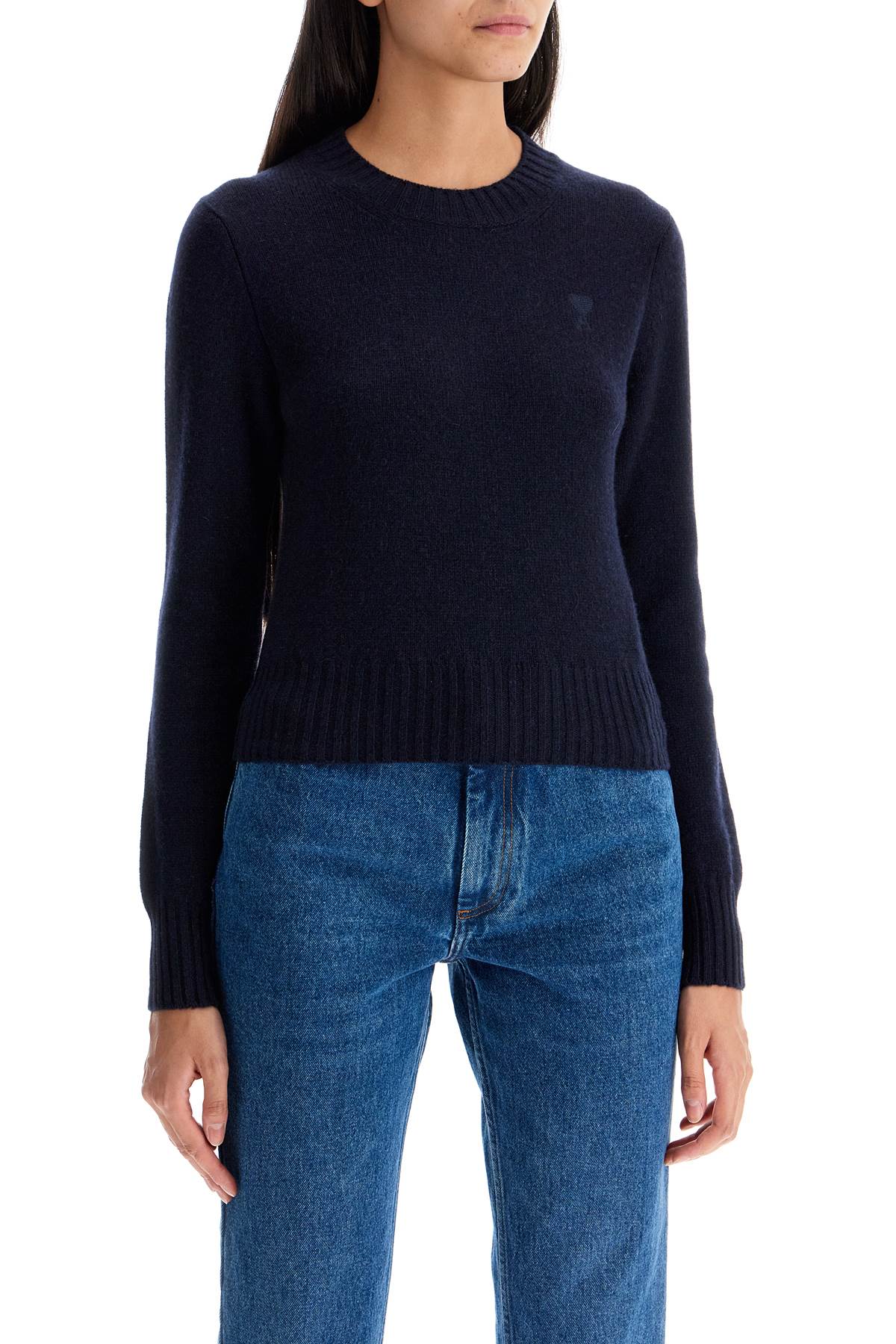 AMI ALEXANDRE MATIUSSI "cashmere and wool pullover