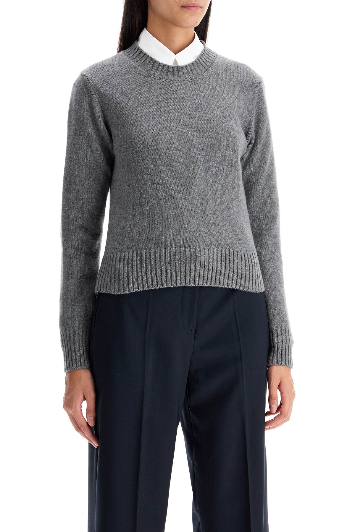 AMI ALEXANDRE MATIUSSI "cashmere and wool pullover