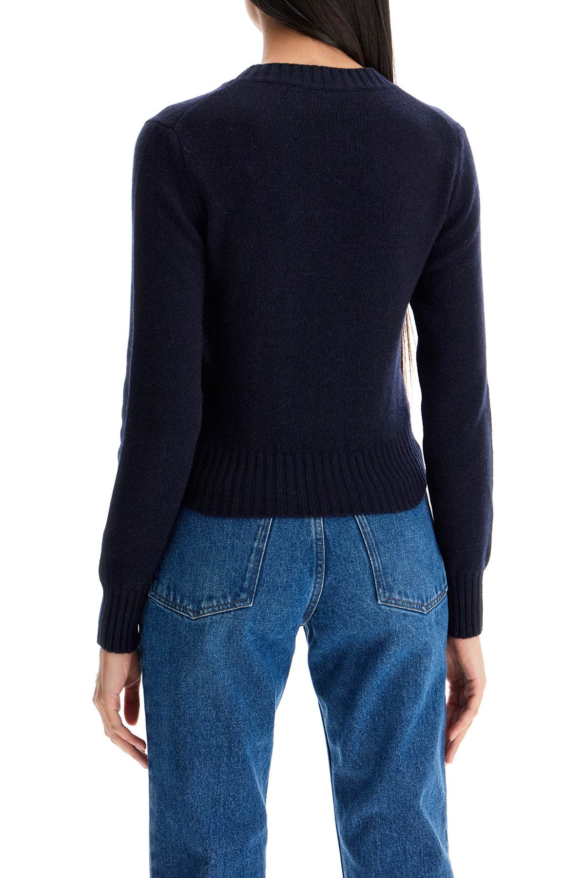 AMI ALEXANDRE MATIUSSI "cashmere and wool pullover