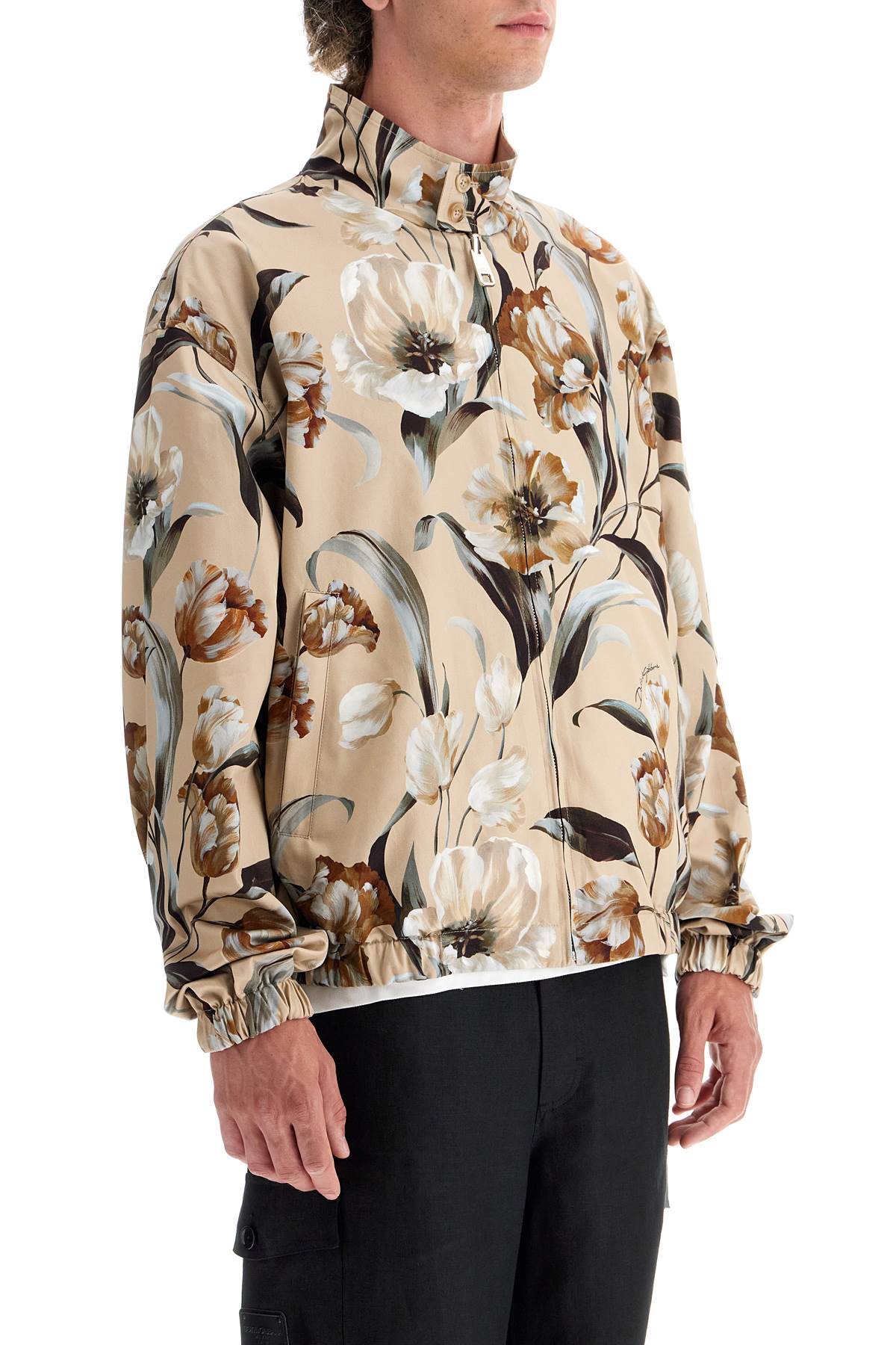 DOLCE & GABBANA reversible floral print jacket