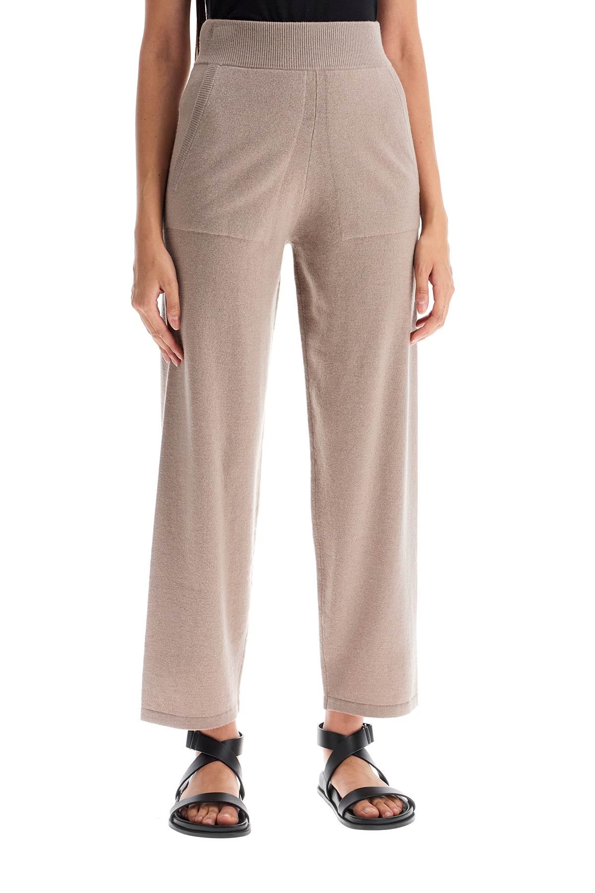 MAX MARA LEISURE wool and cashmere blend trousers