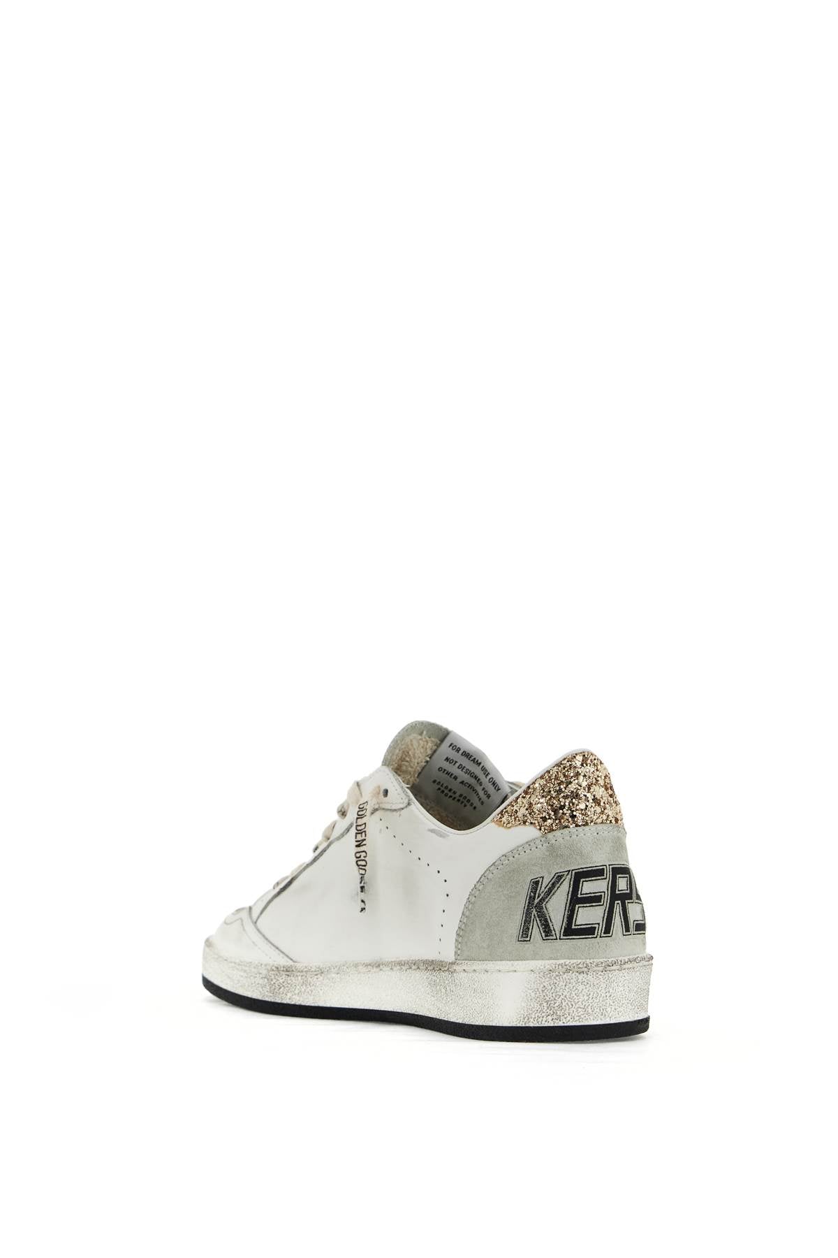 GOLDEN GOOSE leather ball star sneakers in